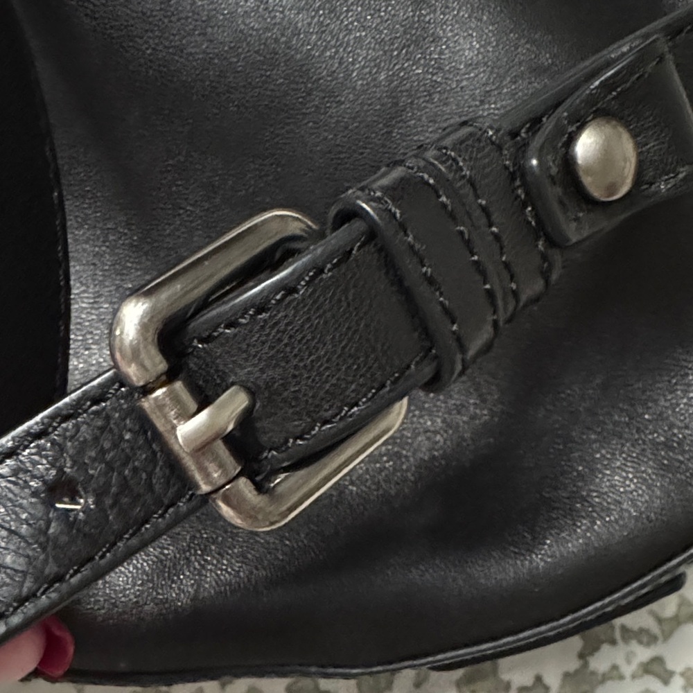 Kooba Black Leather Shoulder Bag - Picture 11 of 11